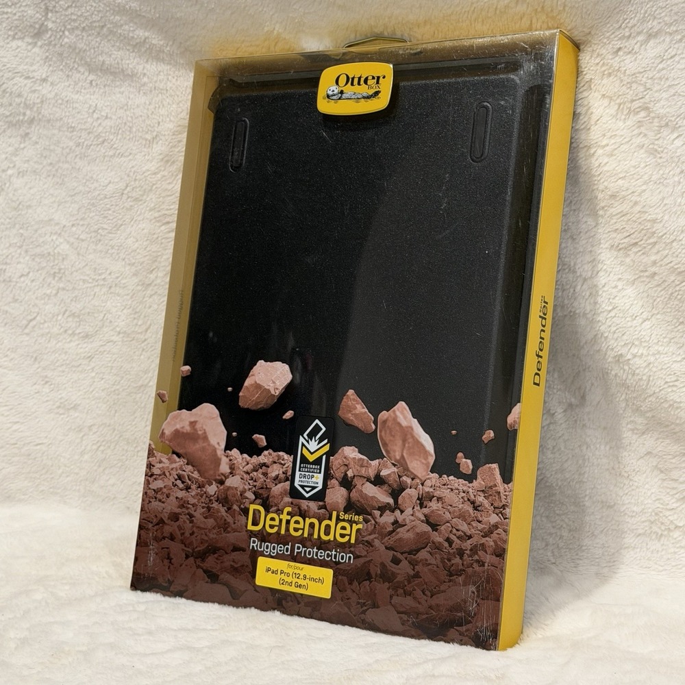 OtterBox Defender Series iPad Pro (12.9-inch) (2nd Gen) Black Case